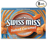 Swiss Miss Salted Caramel Cocoa Mix – Easy Travel Cocoa for Camping Trips and Outdoor Fall Evenings, 1.38 oz Envelopes, 8-Count
