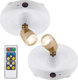 BIGLIGHT Battery Spotlight – Child and Pet-Safe Accent Light for Bedrooms, No Heat and No Open Flame