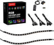 Rainbow 2 Strips With Controller, Fit for 5v 3-pin, 42 Leds