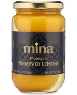 Mina Preserved Lemons - 12.5 oz - Three-Ingredient Pantry Essential for the Intentional Home Cook