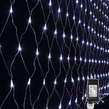 LYHOPE 12ft x 5ft LED Net Lights – IP44 Waterproof Mesh for Patio, Porch, and Outdoor Garden Hedges