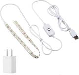HONEYSEW Sewing Machine LED Light Strip – Slim 11.8 Inch Profile for Clean, Uncluttered Craft Room Setups