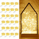 7.2 Ft-24 Pack-20 LED - Silver Warm White