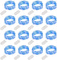 10 Ft-16 Pack-30 LED - Blue