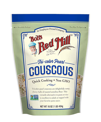Bob's Red Mill Tri-Color Pearl Couscous – Artisan Pantry Gift for Mediterranean Cuisine Lovers