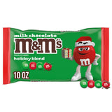 M&M'S Milk Chocolate Christmas Candy – Festive Holiday Stocking Stuffer Gift for Family and Friends, 10 Oz Bag