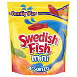 Swedish Fish Mini Soft Candy – Sweet Surprise Gift for Mom, Coworker, or Neighbor, Bulk 2 oz Snack Bags, 24 Count