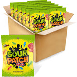 Sour Patch Kids Original Soft & Chewy Candy 12-Pack – Nostalgic Birthday Party Favor and Care Package Gift for College Students