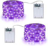 Joomer LED Fairy Lights Battery Operated – Flameless Cool-to-Touch String Lights for Safe Indoor Decor