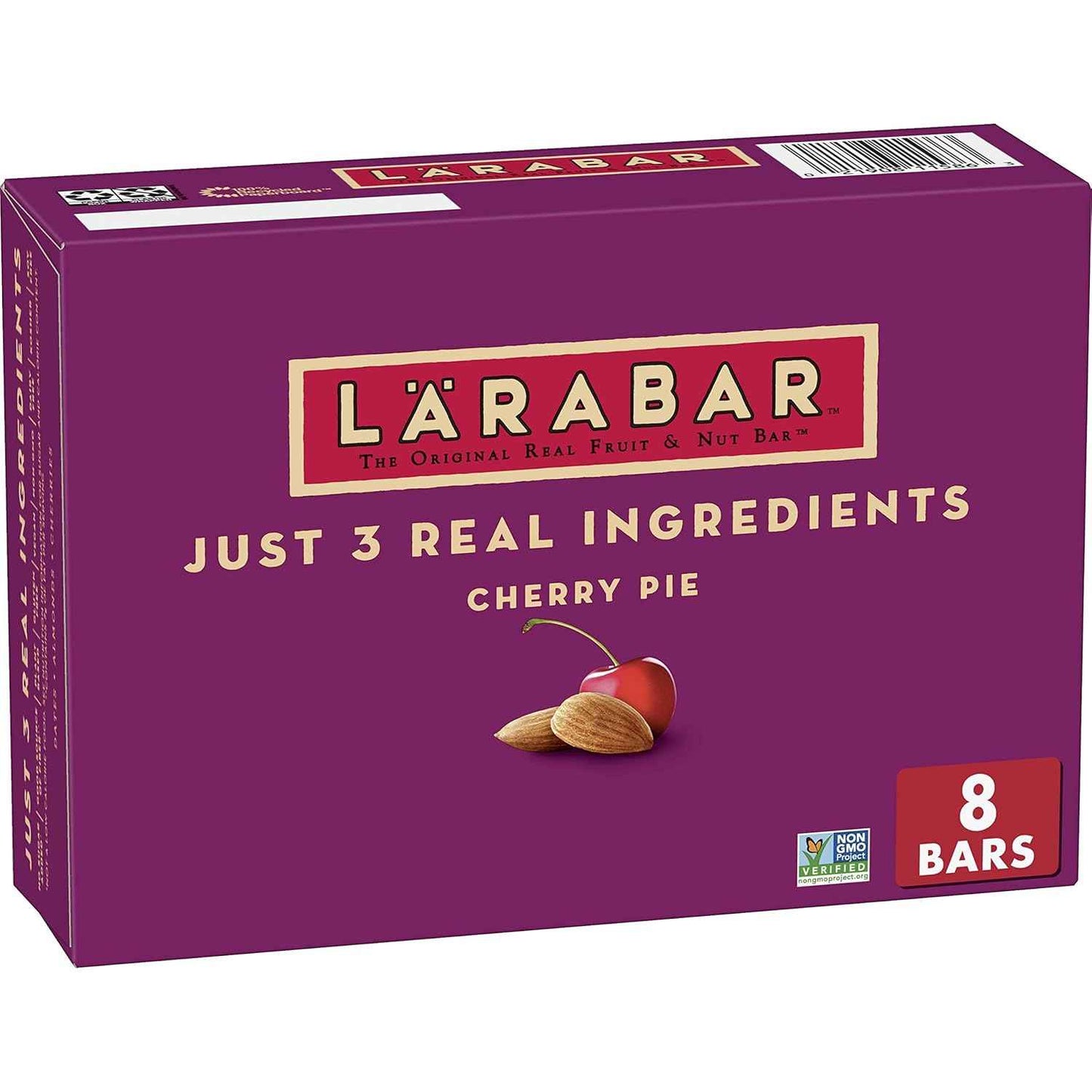 Larabar Cherry Pie Bar – Lunchbox Snack for School Meals and After-School Fuel, Allergy-Friendly