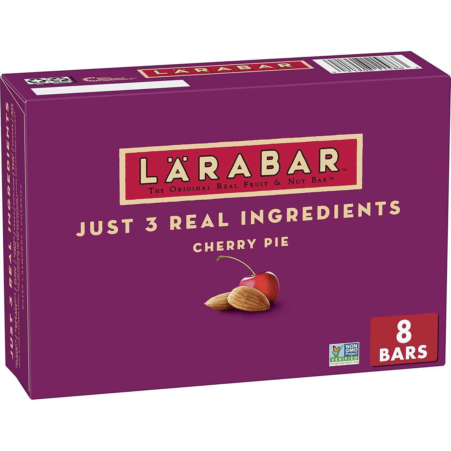 Larabar Cherry Pie Bar – Lunchbox Snack for School Meals and After-School Fuel, Allergy-Friendly