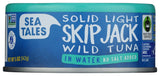 Sea Tales Skipjack Tuna in Water NSA – Two-Ingredient Pantry Essential for Clutter-Free Kitchens