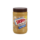 SKIPPY Natural Super Chunk Peanut Butter Spread – Clean Ingredient Pantry Staple for Health Conscious Homes, 40 oz Jar