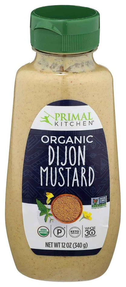Primal Kitchen Spicy Brown Mustard – Backyard BBQ Topping for Grilled Sausages, Brats, and Hot Dogs