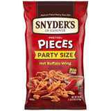 Snyder's of Hanover Pretzel Pieces, Cheddar Cheese 18 Oz – Peanut-Free Facility Crunchy Snack for Allergy-Aware Households