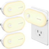 AUVON Motion Sensor Night Light 4 Pack – Thoughtful Housewarming Gift for New Homeowners, Parents and Elderly Loved Ones