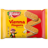 Keebler Vienna Fingers Creme Filled Sandwich Cookies 12 oz Pack of 1 – Kid-Friendly Lunchbox Treat for School and After-School Snacks