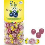 Perle di Sole Italian Candy - Blueberry Hard Candy with Natural Flavor - Clean-Label Snack for Lunchbox and Mindful Pantry
