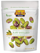 Setton Farms Raw Shelled Pistachios – Resealable 5 oz Pouch for Clutter-Free Pantry and Clean Kitchen Storage