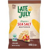 Late July Organic Sea Salt Multigrain Tortilla Chips – Mindful Office Desk Snack for Clean-Ingredient Lifestyles