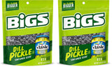 BIGS Sunflower Seeds Vlasic Dill Pickle 5.35 oz Bag – Camping and Fishing Trip Snack That Keeps Hands Busy on the Dock