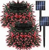 Dazzle Bright Multi-Color Solar Fairy Lights – Romantic Valentine's Day Gift for Her, Waterproof Outdoor String Lights