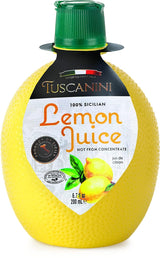 Tuscanini Sicilian Lemon Juice – Thoughtful Housewarming Gift for Home Cooks, Premium Italian Lemon Flavor in a 6.7oz Squeeze Bottle