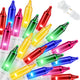 100 Count - Multicolor-White Wire