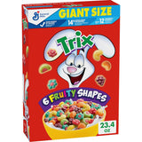 Trix Fruity Cereal – Portable On-the-Go Snack for Family Outings and Road Trips