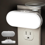 DORESshop Plug-in Night Light with Motion-Free Light Sensor – Cool-Running 1W LED Night Light Safe Around Kids, Pets, and Elderly