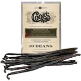 Cook's Madagascar Vanilla Bean Pods – Bulk 10-Pack for Frequent Bakers and DIY Extract Makers
