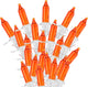 White Base With Orange Bulb