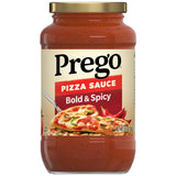 Prego Vegan Gluten-Free Pizza Sauce for Clean-Eating Meal Prep, 14 oz Vine-Ripened Jar