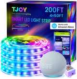TJOY Smart LED Strip Lights – Cool-to-Touch Kids Room Lighting with Timer and Auto Shutoff