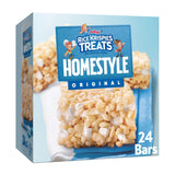 Rice Krispies Treats Homestyle Marshmallow Snack Bars Portable Snacks for Car Rides and Road Trips, Individually Wrapped 24 Count