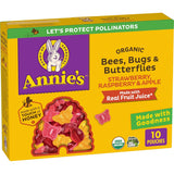 Annie's Organic Fruit Tape Swirly Strawberry – Vitamin C Snack for Adults Managing Diets, 6 Organic Tape Rolls