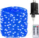 Blue - 1 Pack(200LED With Remote)