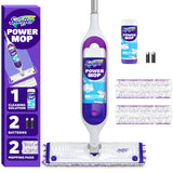 Swiffer PowerMop Multi-Surface Mop Kit for Living Room Aesthetic, Sleek Cordless Design with Fresh Scent