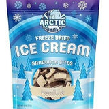 Arctic Farms Freeze Dried Ice Cream Bites - Heat-Resistant Snack for School Lunchboxes, Playdates, and Road Trips, 1.1oz Vanilla