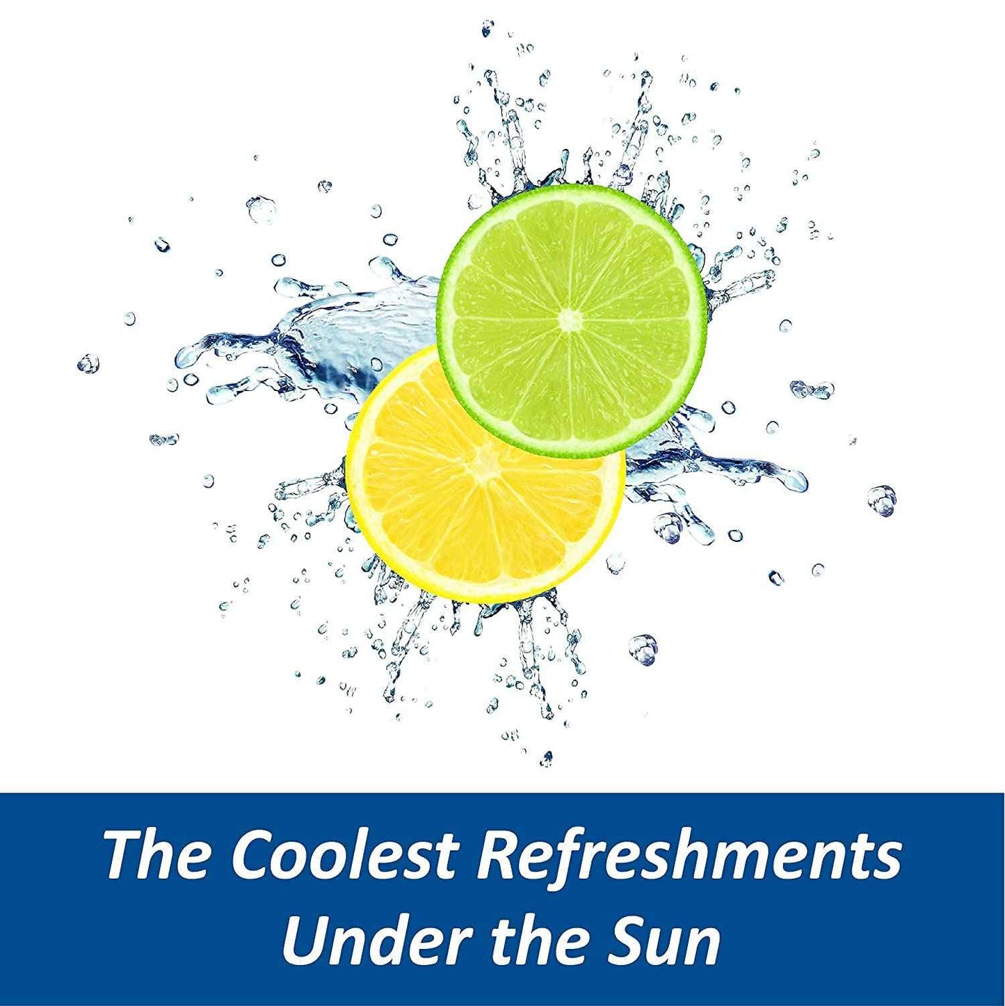Sunkist Singles To Go Lemon Lime Drink Mix – Sugar-Free Lemonade Packets for Kids Lunchboxes and School Snacks