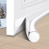 HomeProtect Tool-Free Door Draft Stopper – No-Drill, Adhesive-Backed Seal Safe for Rental Properties