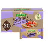 Sanissimo Salmas Salted – Kid-Friendly Lunchbox Crackers for School and Playdates