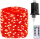 Red - 1 Pack(200LED With Remote)