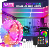 HiLighting 300FT LED Strip Lights with Timer and Dimming – Home Office Bias Lighting and Focus Ambient Light for Long Work Sessions