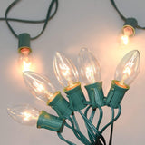 Holiday Brilliance Vintage C9 Lights – Waterproof Connectable Outdoor String Lights for Roofline, Gazebo and Sidewalk