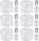 Mlambert Waterproof Fairy Lights – Patio and Garden String Lights Battery Powered with Remote