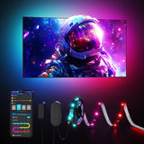 Govee TV LED Backlight Strip – Clean, Clutter-Free Ambient Lighting for 40-50 inch TVs, App Controlled