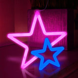 BRIGHTDECK Butterfly Neon Light Trio – Calming Wind Down Bedroom Decor, Soft Pink and Purple Glow for Nightly Relaxation Ritual