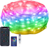 AIMENGTE RGB Smart String Lights 16FT with App and Remote – Thoughtful Birthday Gift for Her, Mom and Teens Who Love Cozy Decor