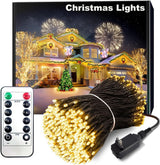 LuminaGlow Pro Cool Touch LED String Lights – 115FT Child & Pet Safe, UL Certified 3000K Warm White